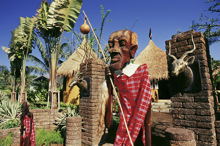 Maasai或Masaai是肯尼亚和坦桑尼亚北部一个半游牧民族的尼图片