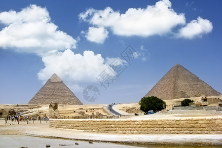 埃及的象征物开罗吉萨的斯芬图片