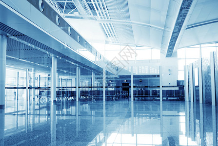 上海浦东机场内部图片
