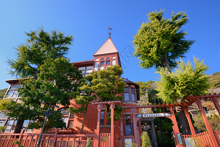 天气孔雀屋是几座由外国贸易商在日本神户图片