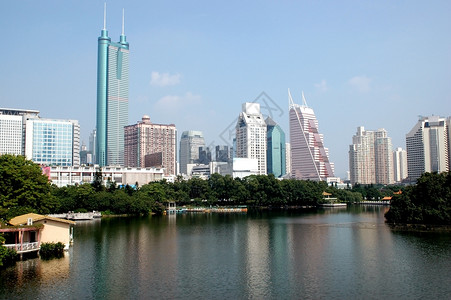著名的商业城市广东市深圳图片