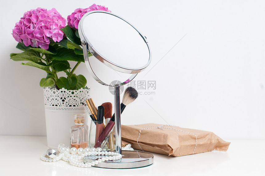 美容和化妆概念图片