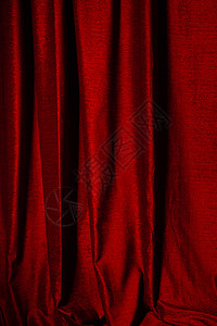 红窗帘背景图片