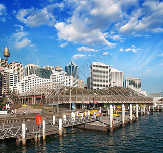 美丽的悉尼天线与图片