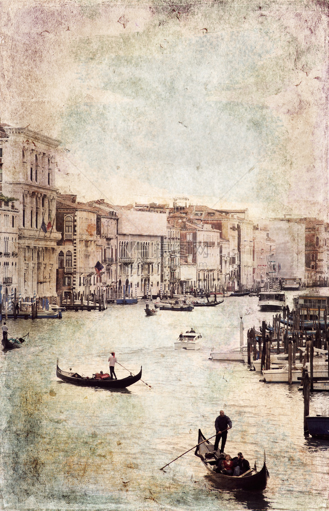 威尼斯绘画风图片