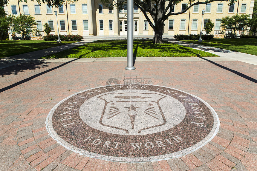德克萨斯大学TCU是一所位于美国德克萨斯州沃思堡的私立男女同校大学TCU隶属于基督的门徒图片