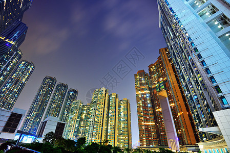 香港特别行政区九龙市豪华高楼公寓图片