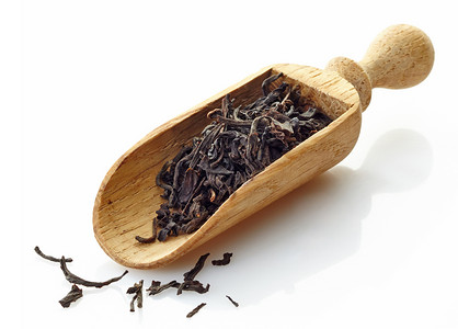木勺红茶阿萨姆背景图片