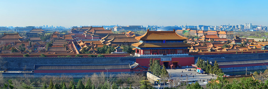 北京的早晨紫禁城图片