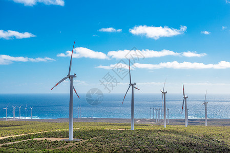 智利的绿色能源高清图片