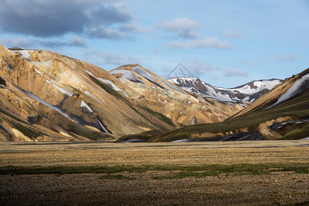 Landmannalaugar是冰岛旅游高地图片