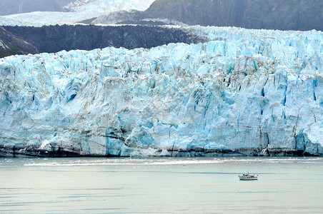 有冰川和水的阿拉斯加朱诺图片