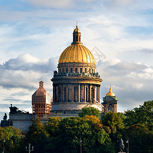 圣以撒大教堂在圣彼得堡图片