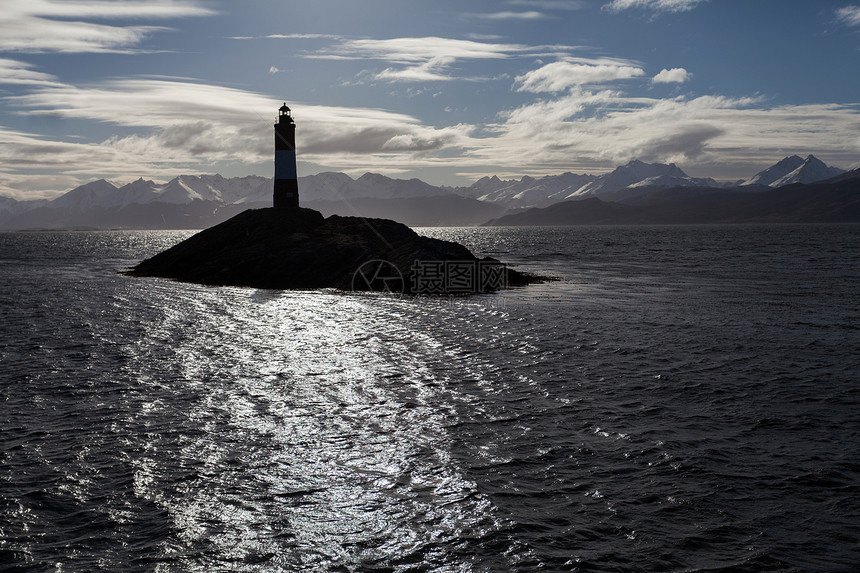 世界灯塔尽头的比格尔海峡巴塔哥图片