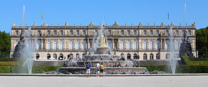 是巴伐利亚国王路德维希二世宫殿中最著名和最大的城堡图片