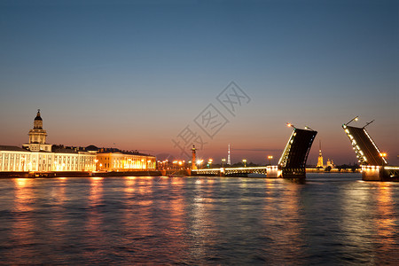 圣彼得堡瓦西里耶夫斯基岛全景图片