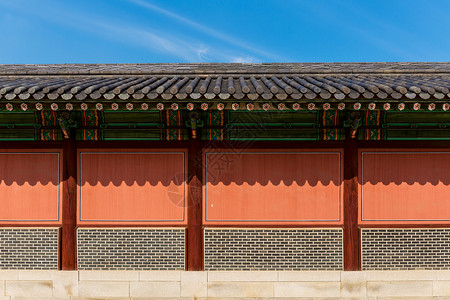 韩国传统建筑外观图片