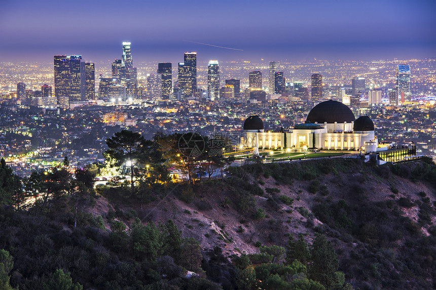 格里菲斯奥伯瓦托和洛杉矶市中心加利福尼亚州美国图片