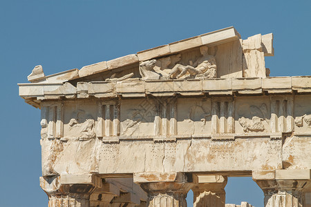 希腊雅典大都会帕台农图片