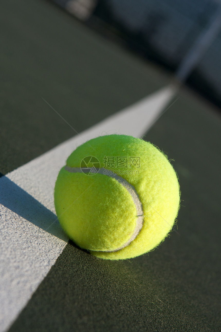 法院线上的网球特图片