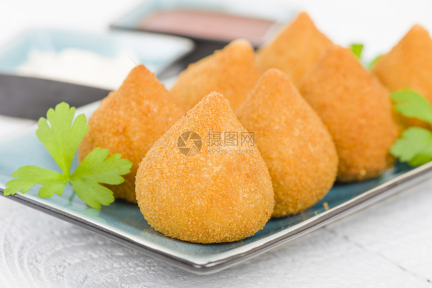 CoxinhadeGalinha巴西炸鸡小吃图片