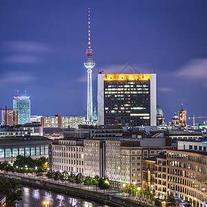 柏林德国城市风景图片
