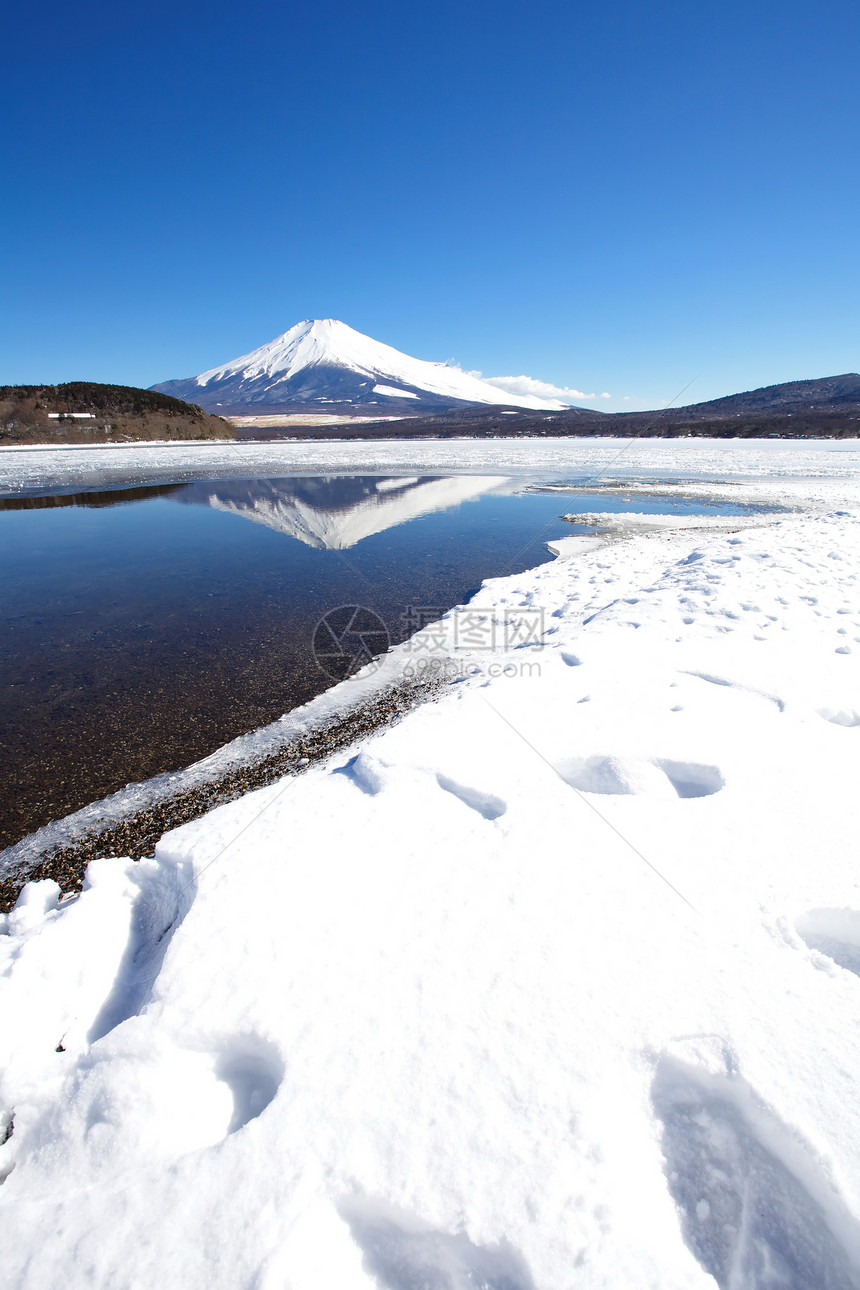 Kanagawa省Hakone的冬季富图片