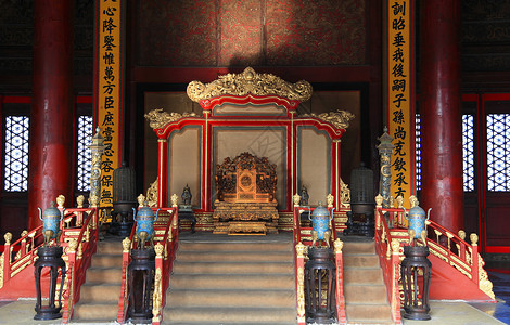 紫禁城的王宝座背景图片
