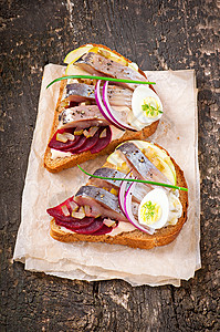 黑麦面包三明治菜鸟甜菜图片
