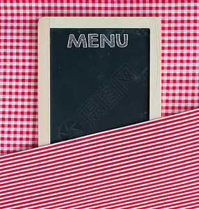 以Gengham背景为主的菜单纸牌黑板背景图片