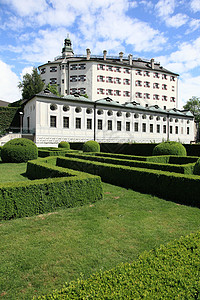 Ambras城堡和花园奥地利因图片