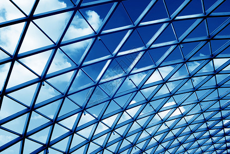 透明玻璃天花板地铁站图片