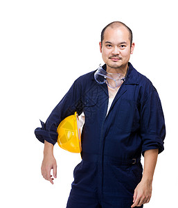 亚洲建筑工人肖像图片