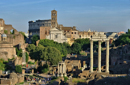 罗马论坛背景图片