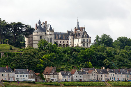 ChaumontsurLoire城堡肖蒙城堡是卢瓦尔河最古图片
