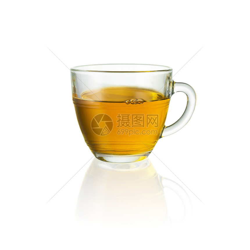 茶叶喝杯茶图片