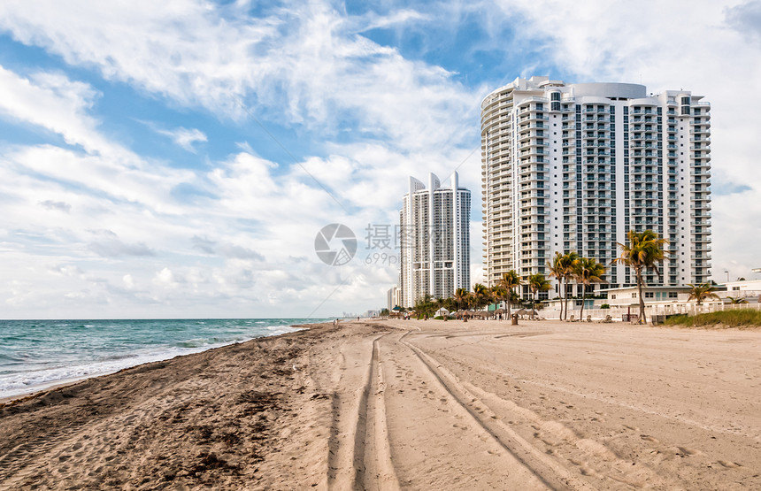 美国佛罗里达州迈阿密海滩的景象图片