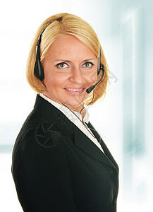 呼叫中心接线员客户图片