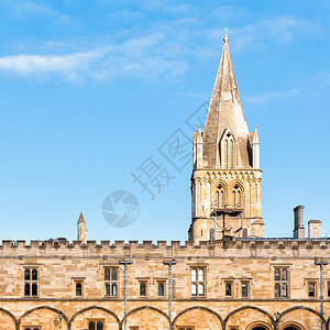 牛津大学Meadow大背景图片
