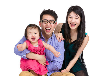 年轻而幸福的家庭图片