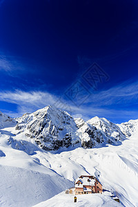 冬季山脉图片