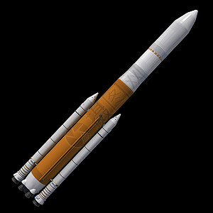 货运火箭3D模型图片