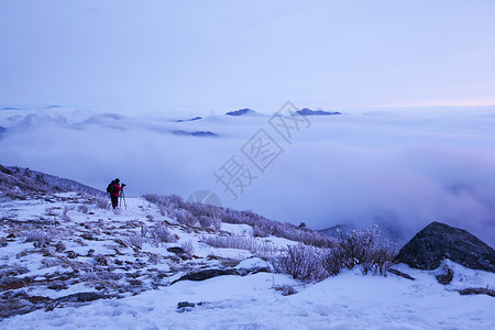 韩国的山地景观图片