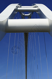 现代悬索桥的摘要图片