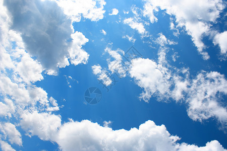 蓝天和云背景图片