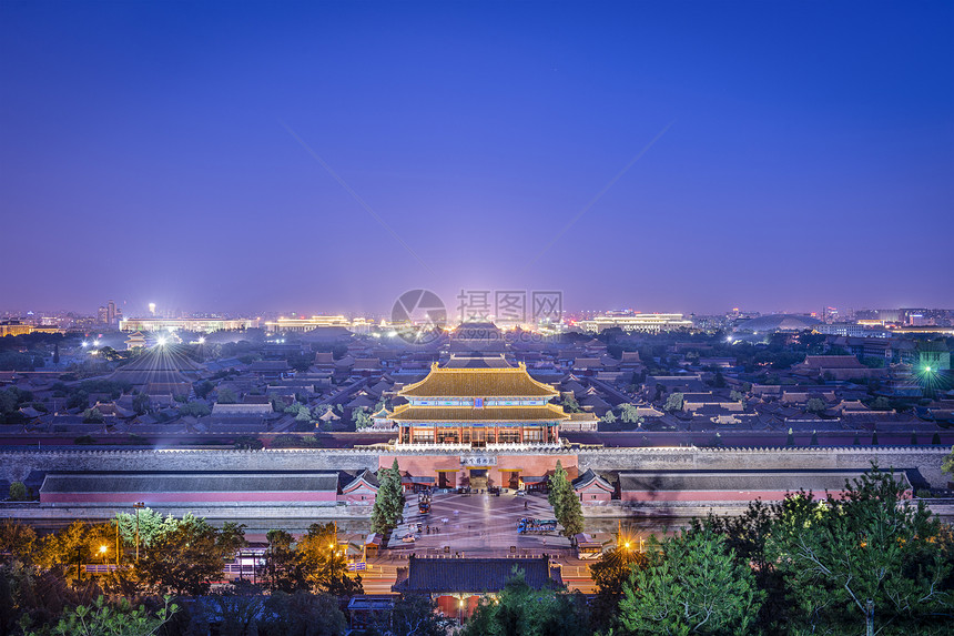 北京在皇城北门图片