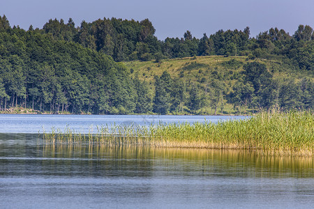 汉查湖中欧和东欧最深的湖泊波兰图片