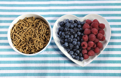 健康饮食高膳食纤维早餐图片
