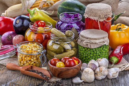几种健康的国产罐装蔬菜罐头图片