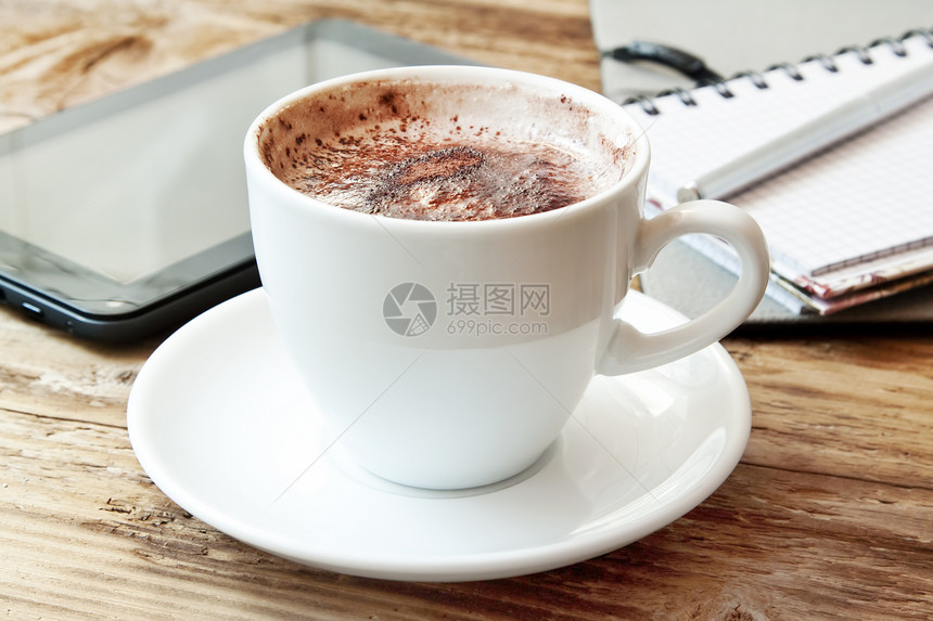 CappuccinoCupcucinoCupPatt和笔记本图片